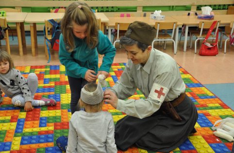 Sanitariuszka w przedszkolu - 29.04.2019r.